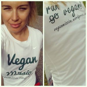 Koszulka vegan mission
